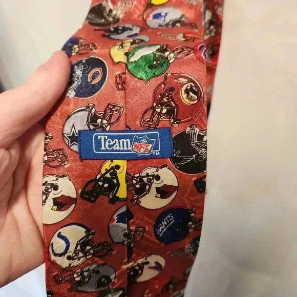 Team NFL Men's Necktie, All Teams, Football Helmets with Logo, AFC and NFC‎ - Picture 4 of 8